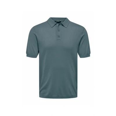 Imagen de Only &amp; Sons Onswyler LIFE REG SS Polo, Hombre, Talla: XS, Stormy weather