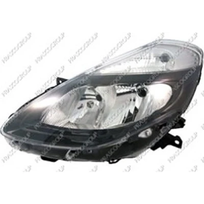 Imagen de PRASCO RN3274924 Faros izquierda H7/H7 negro sin servomotor para reg. alcance luces RENAULT: Clio 3, III Grandtour
