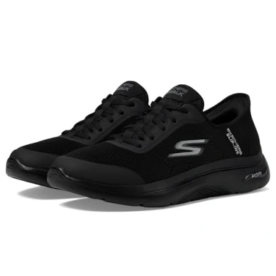 Imagen de Skechers Performance GO WALK ARCH FIT 2.0 SLIP IN LACE UP Zapatillas para caminar black, Hombre, Talla: 48, Black Zapatos