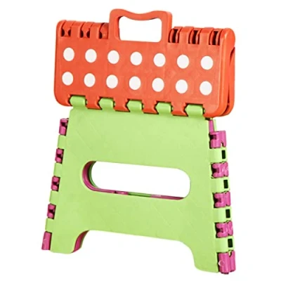 Imagen de Rianpesn Paso Taburete Plegable portátil Plegable,Taburete para el hogar y Exterior, lo Suficientemente Resistente como apoyar los Adultos