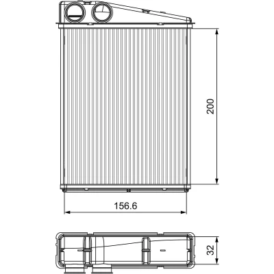Imagen de VALEO 811542 Radiador de Calefaccion