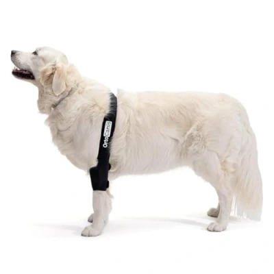 Imagen de Ortocanis Protector de Codo para Perros con Artrosis, Lesiones, Higromas o Bursitis, Talla XL Pierna Izquierda