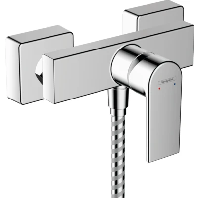 Imagen de hansgrohe Vernis Shape grifo de ducha visto para 1 función, monomando ducha, mezclador cromo, 71650000