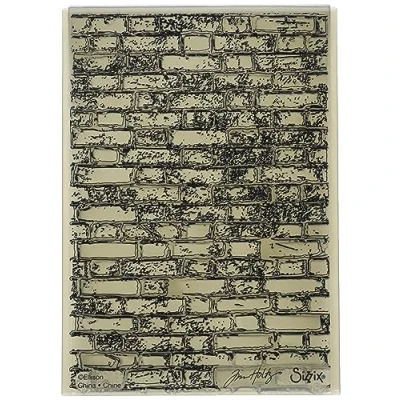 Imagen de Carpeta de repujado Texture Fades 3 D 664259 Enladrillado Tim Holtz