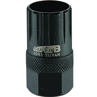 Imagen de SUPER B Extractor de Piñón Libre Roscado para Shimano Negro, Unisex Adult, Black, One Size