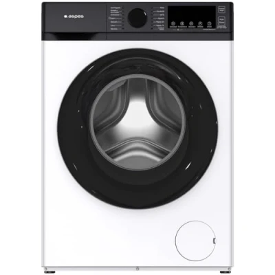 Imagen de Aspes Lavadora 8Kg Carga Frontal Blanco AL8202AIDV. 1600W, 1200rpm, Motor Inverter, 11 Programas, Función Stop&amp;Go, Tambor Diamante, Clase de Eficiencia Energética A