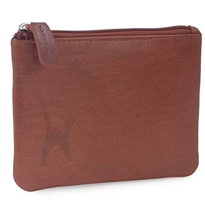 Imagen de Catwalk Collection Handbags Cuero de Lujo para Mujer Protección RFID Billetera/Billetera con Caja Regalo Compartimentos Tarjeta crédito y Monedas Mimi Tostado