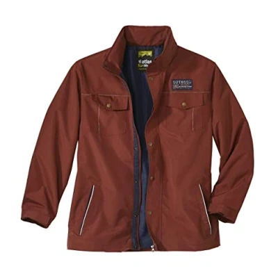 Imagen de ATLAS FOR MEN Cortavientos Disponible en tallas grandes de M a 5XL, terracota, 4XL