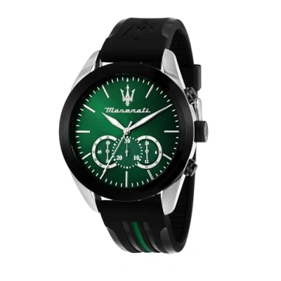 Imagen de Maserati Reloj de Hombre, Cronógrafo, Analógico, Correa Acero, Colección Traguardo R8871612043