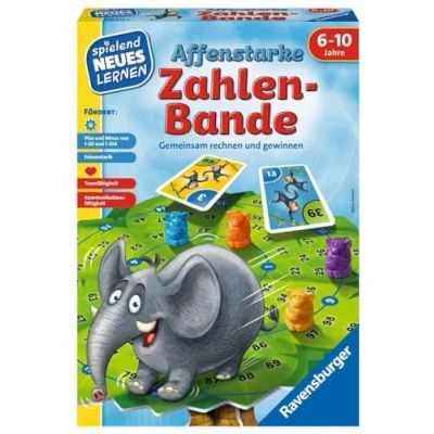 Imagen de Ravensburger 24973 Banda de números para jugar y aprender a los niños, juego niños 6 10 años, aprendizaje nuevo 1 jugadores