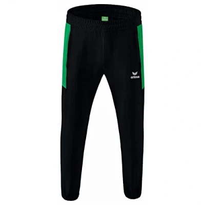 Imagen de ERIMA Hombre Team Basic Pantalón de presentación, Negro/Smaragd, M