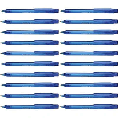 Imagen de Schneider Fave Bolígrafo (M, mecanismo de presión), pack 50, color azul