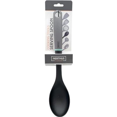 Imagen de NERTHUS FIH 1241 Cuchara Lisa Cocina, Antiadherente sin BPA