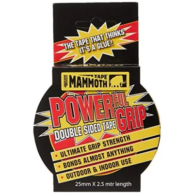 Imagen de Everbuild Powergrip 2PG25 Cinta adhesiva de doble cara (25 mm x 2,5 m)