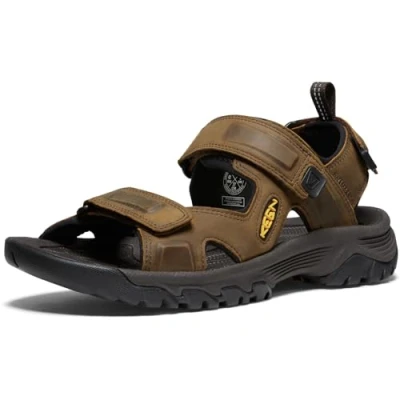 Imagen de KEEN Targhee 3 Open Toe, Sandalias Hombre, Bison/Mulch, 39.5 EU