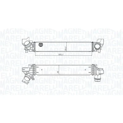 Imagen de Radiador de aire admisión MAGNETI MARELLI 351319205450