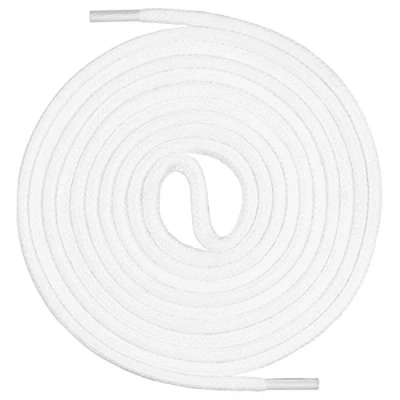 Imagen de Cordones premium Mount Swiss© de 100 % algodón, resistentes, 3 mm a 4 diámetro, longitudes 45 200 cm, Unisex, Ms sb 01, Weiß, 70 cm