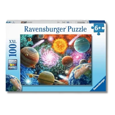 Imagen de Ravensburger Puzzle Estrella y planetas, 100 Piezas XXL, Edad Recomendada 6+ Años
