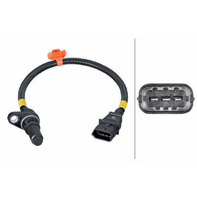 Imagen de HELLA 6PU 358 381 641 Sensor de Cigueñal 3polos Hall