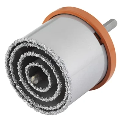 Imagen de wolfcraft Juego de sierras corona perforación, recubrimiento carburo tungsteno, 6 piezas I 3478000 Para paredes ladrillo y piedra, Ø 3383 mm, profundidad corte: 55 mm