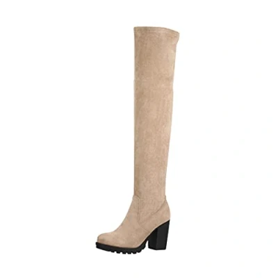 Imagen de Elara Botas mosqueteras, Mujer, Talla: 42, Braun Zapatos
