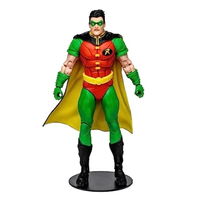 Imagen de McFarlane Toys DC Multiverse Robin Tim Drake (Robin: Reborn) Figura de acción 7 pulgadas