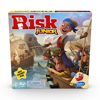 Imagen de Riesgo Junior, introducción para niños al Juego clásico, a Partir de 5 años (versión en francés)