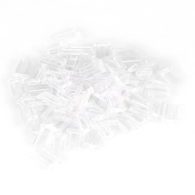 Imagen de ANGGREK 3 Tipos 100 piezas Nuevas mangas de compresión plástico para gafas sin montura Accesorios Herramientas(1.4 * 0.8 0.7)