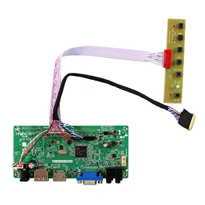 Imagen de VSDISPLAY HD MI Placa de control VGA DP LVDs ME.RT2525.EB818 para 7&quot; 10&quot; 1280x800 40pin N070ICG LD1 B101EW05 LP101WX1 HSD101PWW1 N101ICG L21 PO1 01WX0 1 pantalla LCD