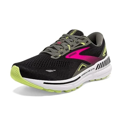 Imagen de Brooks Adrenaline Gts 23, Sneaker Mujer, Negro Black Gunmetal Sharp Green 1d0, 35.5 EU