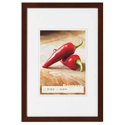 Imagen de Walther Design BP045N Marco de madera Peppers, 30 x 45 cm, nogal
