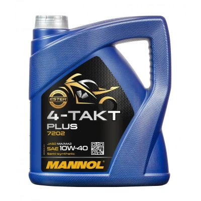 Imagen de Mannol 4 Takt Plus 10W 40 4L Aceite de motor MN7202