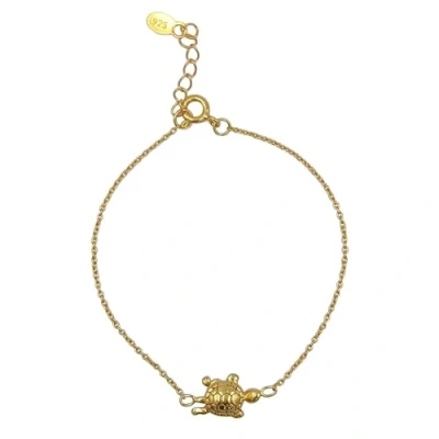 Imagen de 81stgeneration Pulsera de Plata Ley 925 Chapada en Oro para Mujer con Dijes Tortuga Cadena Pulseras Mejores Amigas Accesorios Joyas Boho
