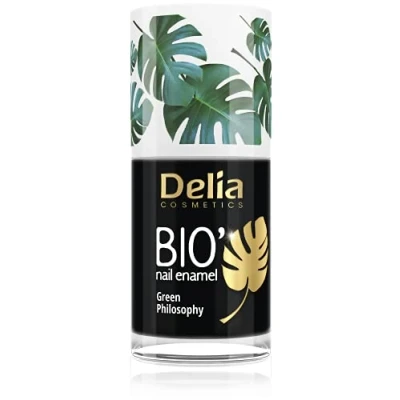 Imagen de Delia Cosmetics Esmalte de uñas Bio Green Apto para veganos Opacidad y brillo perfectos Aplicación fácil rápida Ingredientes naturales Color larga duración hasta 6 días 11ml