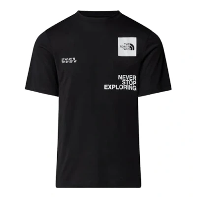 Imagen de The North Face Mountain Foundation Coordinates TEE Camiseta deportiva, Hombre, Talla: Small, Black
