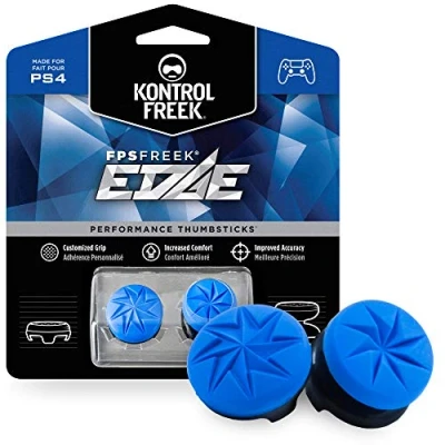 Imagen de KontrolFreek FPS Freek Galaxy Blanco para Playstation 4 (PS4) y 5 (PS5) Palillos de Pulgar Rendimiento 1 Talle Alto, Tiro Medio