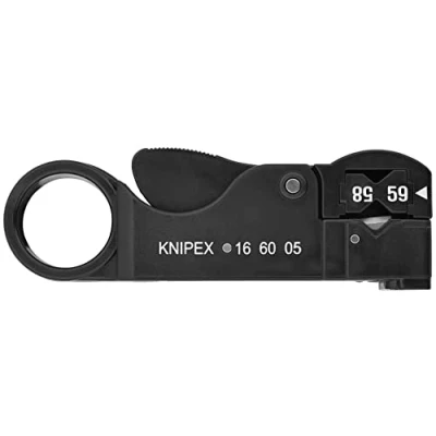 Imagen de Knipex Pelacables para cables coaxiales 105 mm 16 60 05 SB