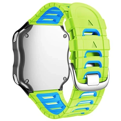Imagen de WIIKAI Correa de Repuesto para Reloj, Compatible con Garmin Forerunner 920XT, Reloj Silicona. (Rojo Blanco)…