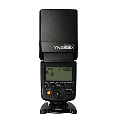 Imagen de Yongnuo YN585EX Flash inalámbrico Speedlite P TTL para Pentax K3II K5 K50 KS2 K100 con difusor WINGONEER