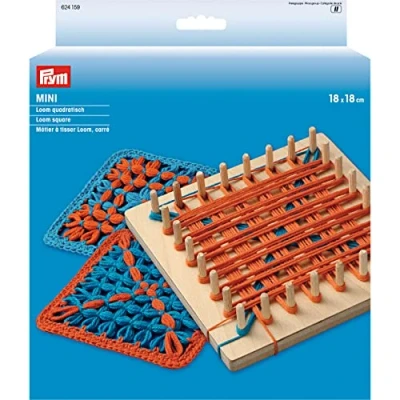 Imagen de Prym Loom Mini Cuadrado 18 x cm, Madera, Multicolor, 21 3.2 cm