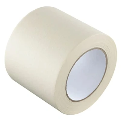 Imagen de GTSE Cinta de enmascarar 100 mm x 50 m Carrocero pintor para proteger las superficies al decorar Adhesivo sin disolventes 1 rollo