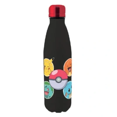 Imagen de Kids Licensing Cantimplora de Acero Inoxidable Pokémon 500ml, Libre BPA y Toxinas, Mantiene Bebidas Frías o Calientes, Botella Reutilizable para Niños, Ideal Colegio.