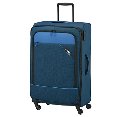 Imagen de Paklite maleta blanda de 4 ruedas talla L con pliegue expansión + candado TSA, DERBY: elegante aspecto dos tonos, 77 cm, 102 litros (ampliable a 115 litros)