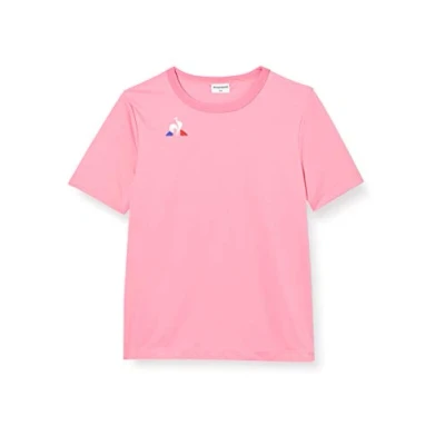 Imagen de Le Coq Sportif N1 Maillot Match Enfant Mc Carnati T Shirt, Pink Carnation, 8A