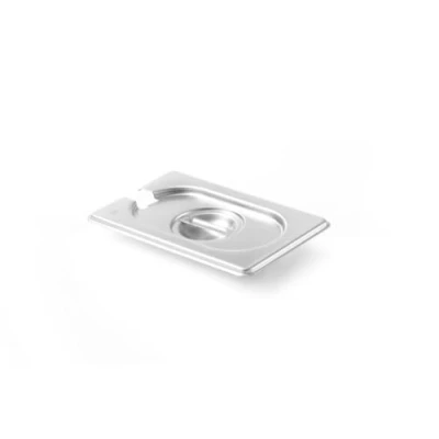 Imagen de HENDI Tapa Gastronorm con hueco para la cuchara. Kitchen Line GN 1/9 176x108 mm