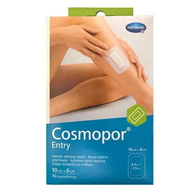 Imagen de HARTMANN S.A APOSITO ADHESIVO ESTERIL COSMOPOR ENTRY 10CM X 6CM 10 UNIDADES