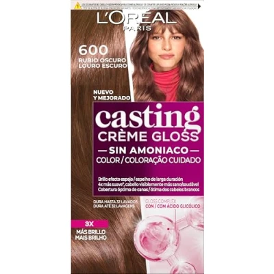 Imagen de L&#039;Oreal Paris Casting Creme Gloss Tinte para Cabello, Rubio oscuro, 1 Unidad (Paquete de 1)