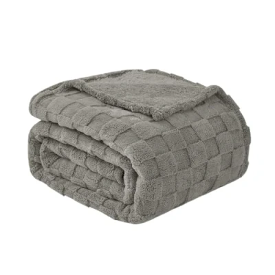Imagen de Good Nite Manta Plaid Sofa para Cama Grande Primavera Verano Otoño e Invierno Mantas Cuatro Estaciones Blanket Suave y Cálida de Cuadros(150x200cm Gris)