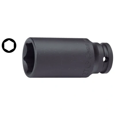 Imagen de Tomas de impacto 1&quot; 6 puntos HANS 1/2 &quot; 18 mm kant lang