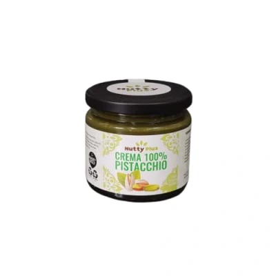 Imagen de Crema 100% pistacho 190 g Nuttyplus Elaboración artesanal